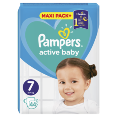PAMPERS Active Baby maxi pack s7, 44