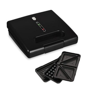 BERLINGERHAUS Aparat za sendviče, BH-9638, 3 u 1, 780 W, Matte Black Collection