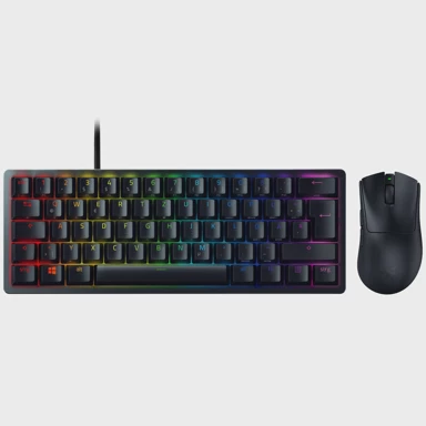 RAZER Gaming set HUNTSMAN MINI COMBO, tipkovnica i miš DEATHADDER V3 HYPERSPEED