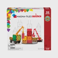 MAGNA TILES Gradilište od magnetnih kockica, Builder 32