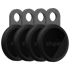 CHIPOLO Bluetooth lokator Loop, crni, 4 kom CH069