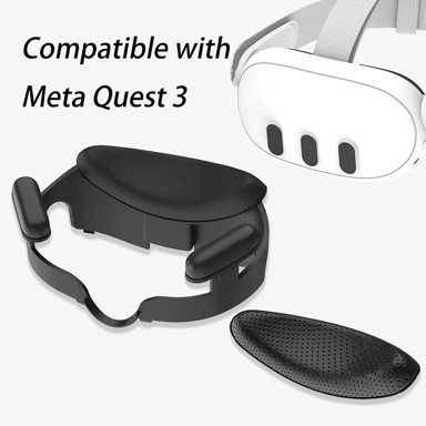 Prozračna maska za lice, kompatibilna s Meta Quest 3