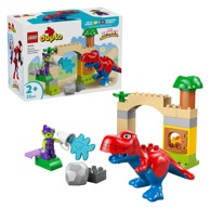 LEGO DUPLO DISNEY Konstrukcijski set Dinosaur Spidey-Rex protiv Green Goblina 10463