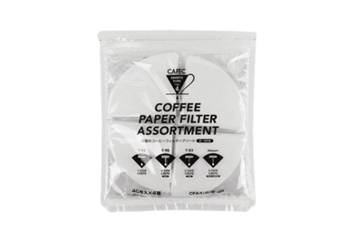 CAFEC set papirnatih filtara za kavu, 4 vrste, veličina 4, CFA4-40W-4P