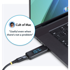 STARTECH.COM USB-C tester napona USBC-PWRTESTER, crni