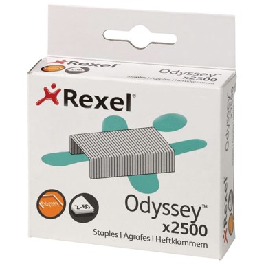 REXEL Ulošci za klamericu Odyssey, 2500 kom
