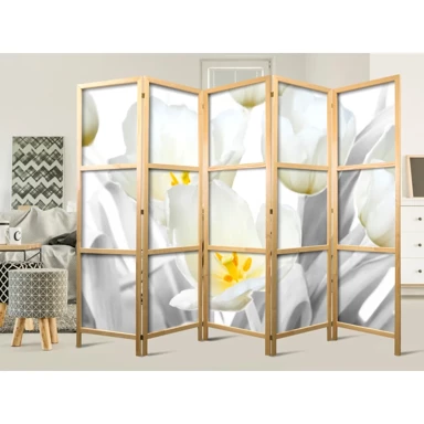 Japanski paravan Sjajni tulipani II 225x172 cm