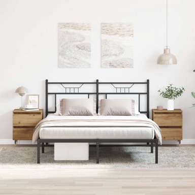 Noćni ormarić 2 kom 40x35x50 cm konstruirano drvo, artisan hrast