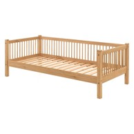VIPACK Dječji krevet od punog hrasta 90x200 cm u prirodnoj boji Forrest 