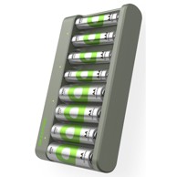 GP Punjač baterija ReCyko E821 8-fold