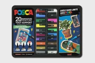 UNI Gift set Posca u metalnoj kutiji 20 kom