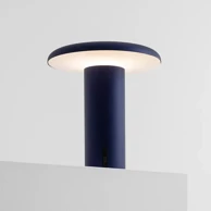Stolna lampa Takku, anodizirana, plava