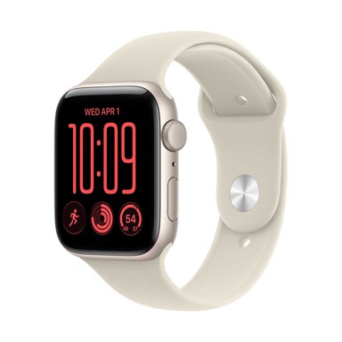 APPLE Pametni sat Watch SE3 v2, GPS, 44 mm, aluminijsko kućište Starlight, sportski remen Sand S/M
