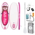 FUNWATER Dječja SUP daska Tuxedo Sailor, 2,4 m, roza