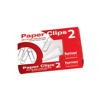 FORNAX Ručne spajalice, br. 2, 100 kom