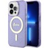 GUESS Glitter MagSafe maskica za Apple iPhone 14 Pro Max, ljubičasta