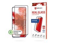 DISPLEX Zaštitno staklo Real Glass 3D Samsung Galaxy S22 Ultra (01577)