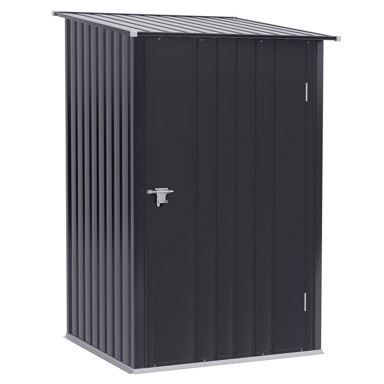 HOMESTAR Vrtni skladišni prostor 100 x 103 x 160 cm, tamnosivi