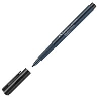 FABER-CASTELL Permanentni dekorativni marker, 1 - 2 mm, crni