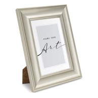 Plastičan stojeći/viseći okvir u srebrnoj boji 21x26 cm