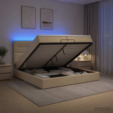 Vrtni set sofa 7 kom. od masivnog bagremovog drva, prirodni