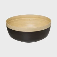 FIVE Zdjela Modern 30x12 cm, bambus crna