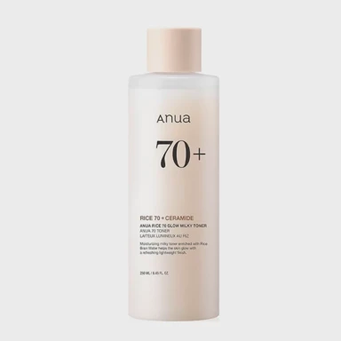 ANUA Mliječni tonik za lice Rice 70 Glow Milky Toner 250 ml