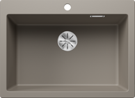BLANCO Sudoper PLEON 8 InFino SILGRANIT, tartufo