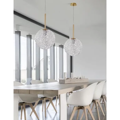 NOVA LUCE Visilica Mirano NL9260211, G9, IP20, mesing zlatna
