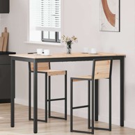 Barski stol 110 x 55 x 105 cm čvrsto borovo drvo, prirodni