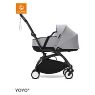 STOKKE Konstrukcija kolica Yoyo® black frame s newborn shell stone 