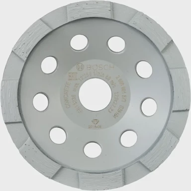 BOSCH Dijamantna brusna ploča Standard For Concrete, 125 mm (provrt 22.23 mm, za beton i kutne brusilice)