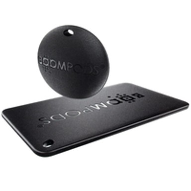 BOOMPODS Boomtagtag & Card Bundle Pack crna