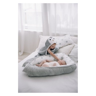 BUBABA BY FREEON gnijezdo Srca, siva