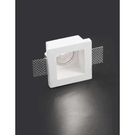 NOVA LUCE Tobia gipsana ugradbena svjetiljka gu10 1x10 watt ip20 220-240 volt l: 9.5 w: 9. nl9879113