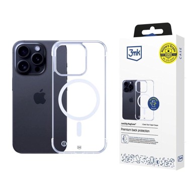 3MK Just20g MagCase, iPhone 15 Pro, prozirno