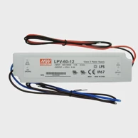 MEANWELL Led driver 60w 24v ip67 lpv60-24v-ip67
