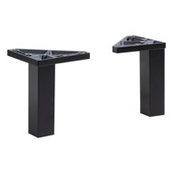 PELIPAL Noge za namještaj u setu 2 kom Quickset 395 , crne