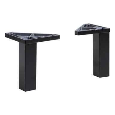 PELIPAL Noge za namještaj u setu 2 kom Quickset 395 , crne