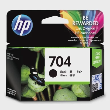 HP Tinta 704, original, 1 kom, crna