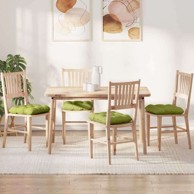 Jastučići za sjedenje 4 kom 45x45x12 cm, svijetlo zeleni