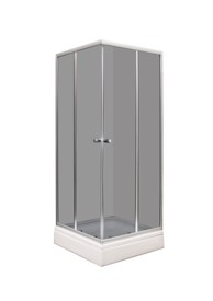 AQUAART Tuš kabina Gray, pravokutna 80KV 80x80x205 cm