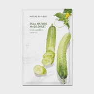 NATURE REPUBLIC Tkaninska maska Real Nature Cucumber Sheet Mask 1 kom 23 ml