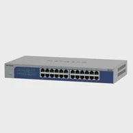 NETGEAR Mrežni prekidač GS524-300EUS, neupravljani, 24 porta, Gigabit Ethernet
