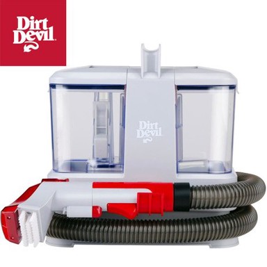 DIRT DEVIL Usisavač za dubinsko čišćenje DD1005, 330 W, 2 nastavka, bijelo/crveni