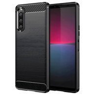 CARBON TPU Maskica za Sony Xperia 10 V, crna
