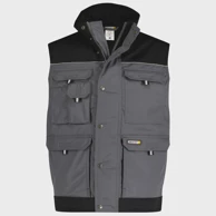 DASSY Prsluk Hulst, vel. S, sivo/crni