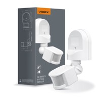 VIDEX PIR infracrveni senzor pokreta i svjetla 1200 W IP44 pokretni bijeli