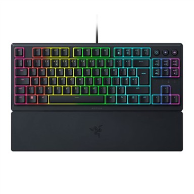 RAZER Tipkovnica Ornata V3 Tenkeyless Gaming USB QWERTZ crna