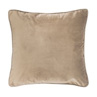 TISECO HOME STUDIO Svjetlobež jastuk Velvety, 45 x 45 cm